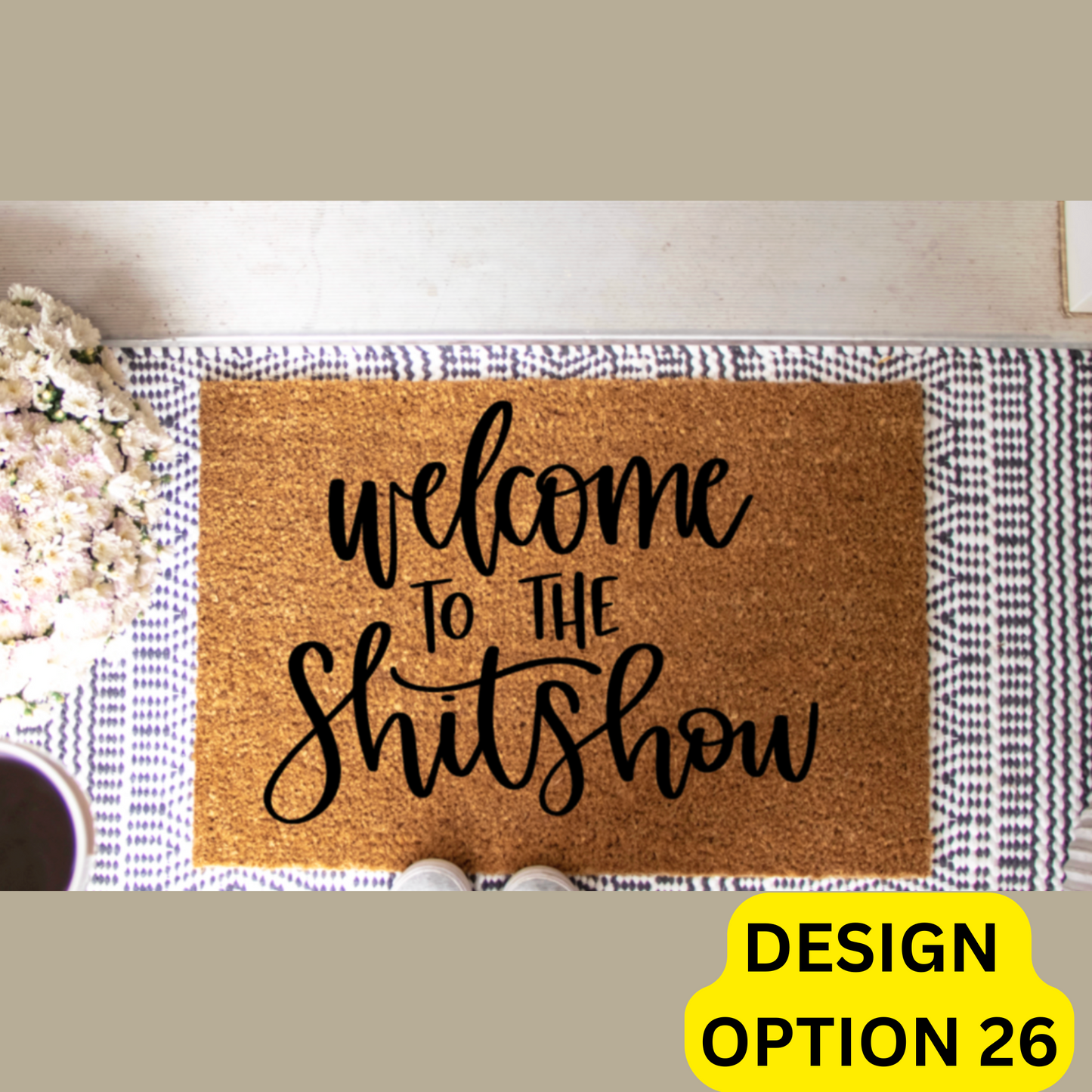 Angela | Doormat Painting Party