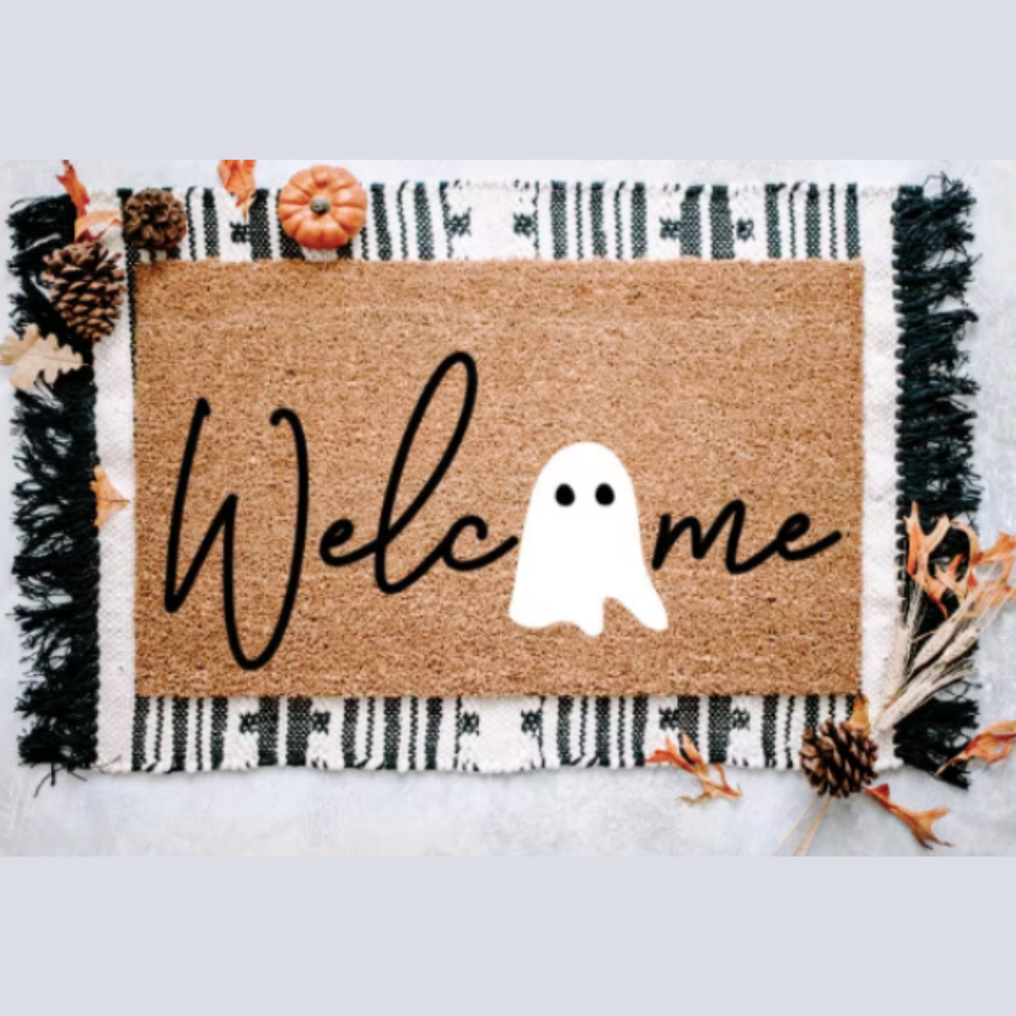 Welcome Ghost Doormat