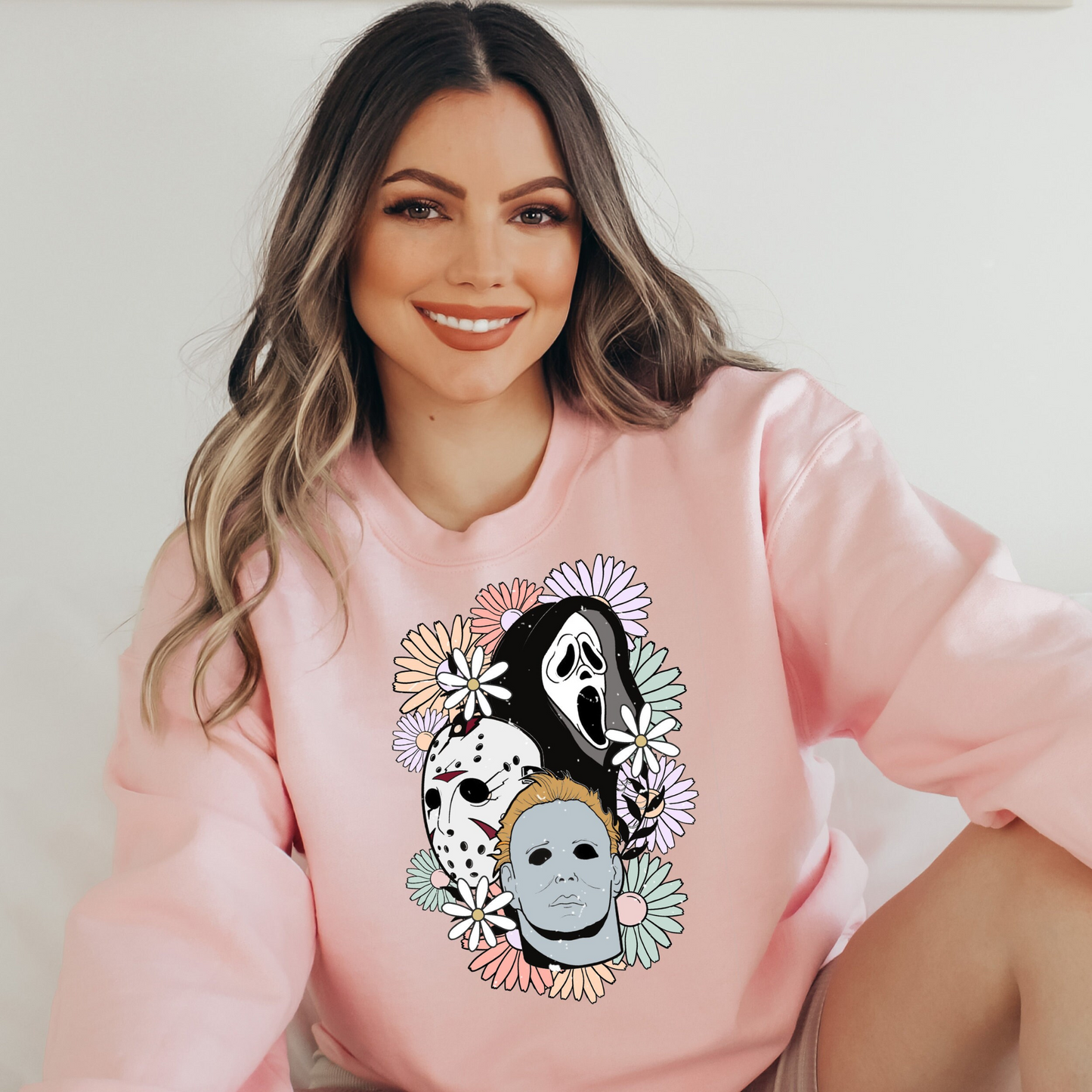 Retro Spooky Vibes Top