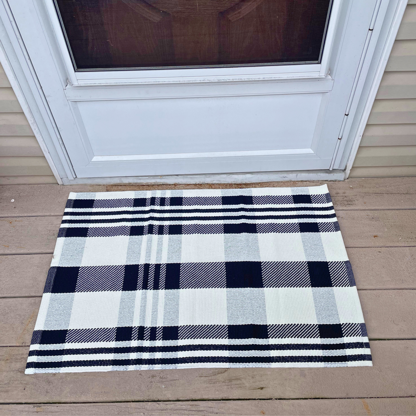 Striped Layering Rug