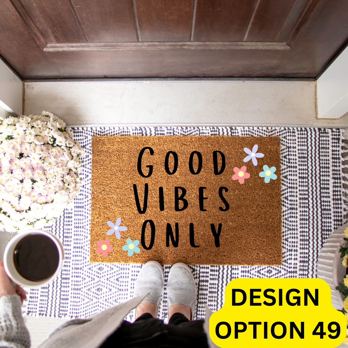 Tina | Doormat Painting