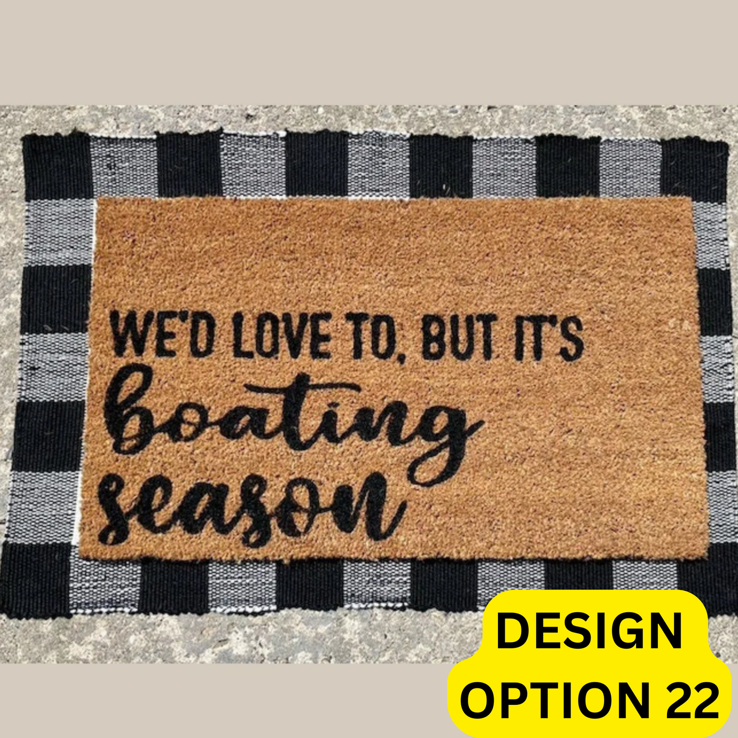 Casey | Doormat Painting Party
