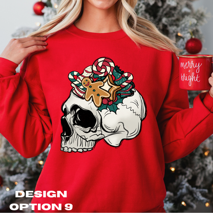 Christmas Skeletons Top