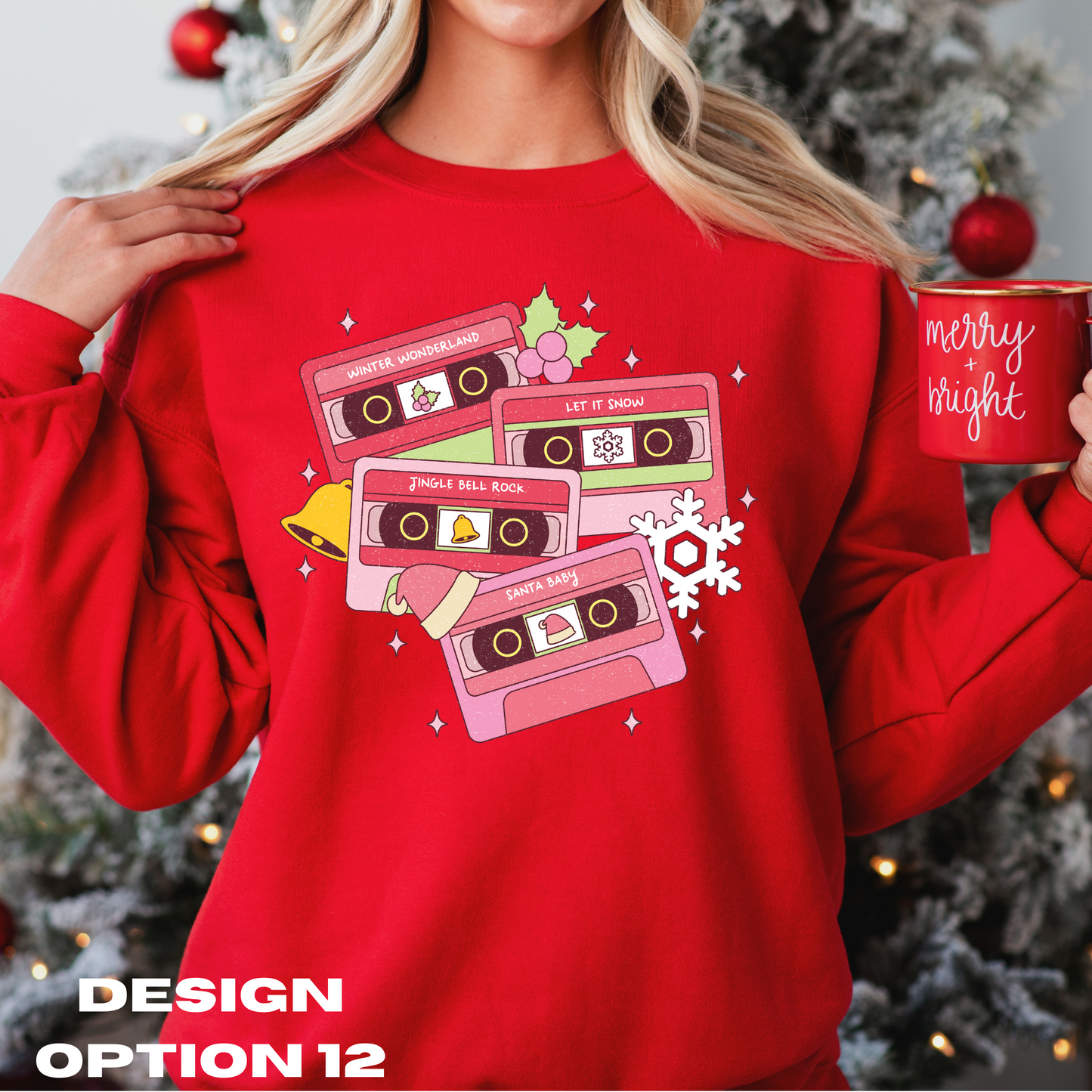 Retro Christmas Top