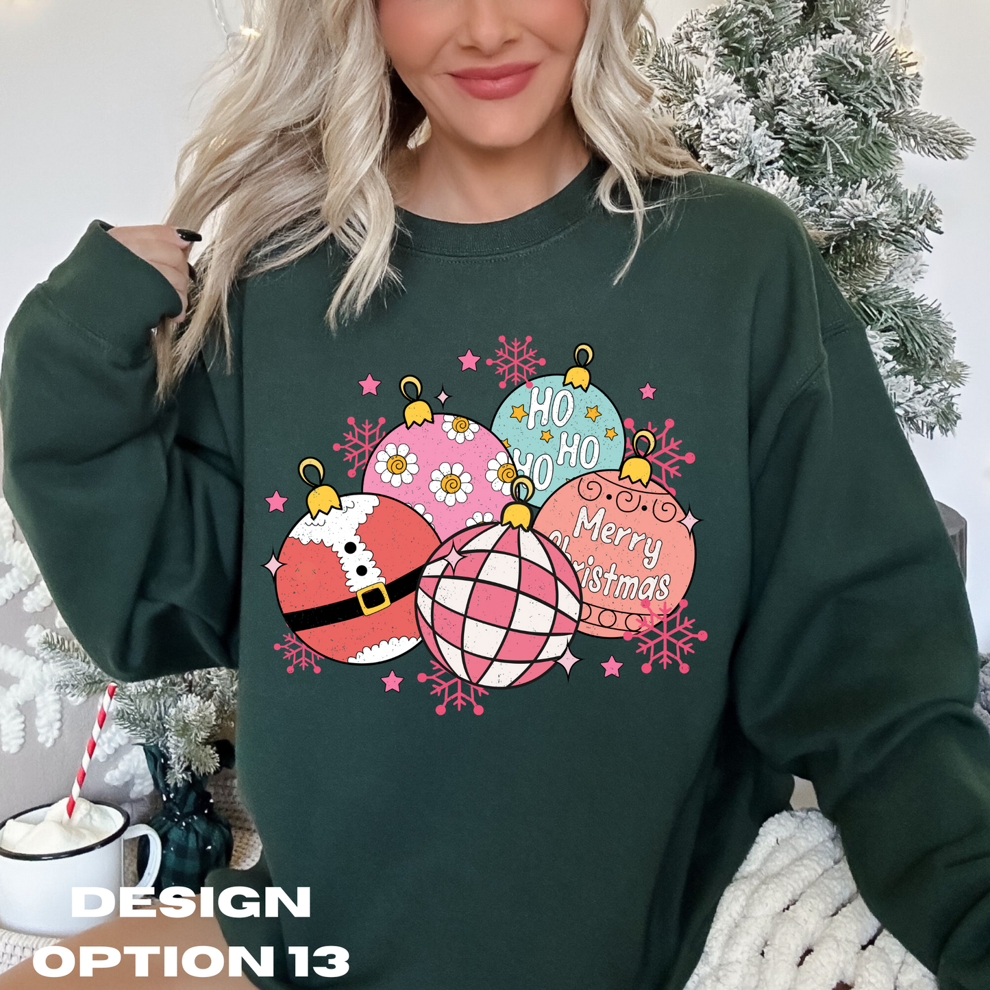 Retro Christmas Top