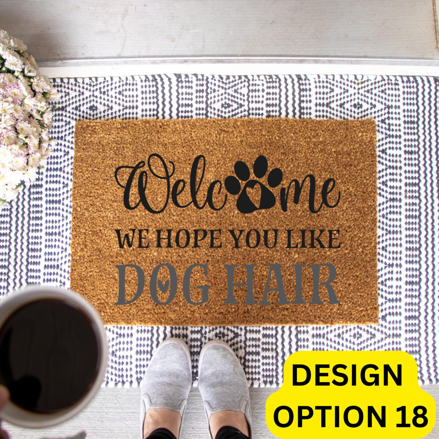 Ashley | Doormat Painting