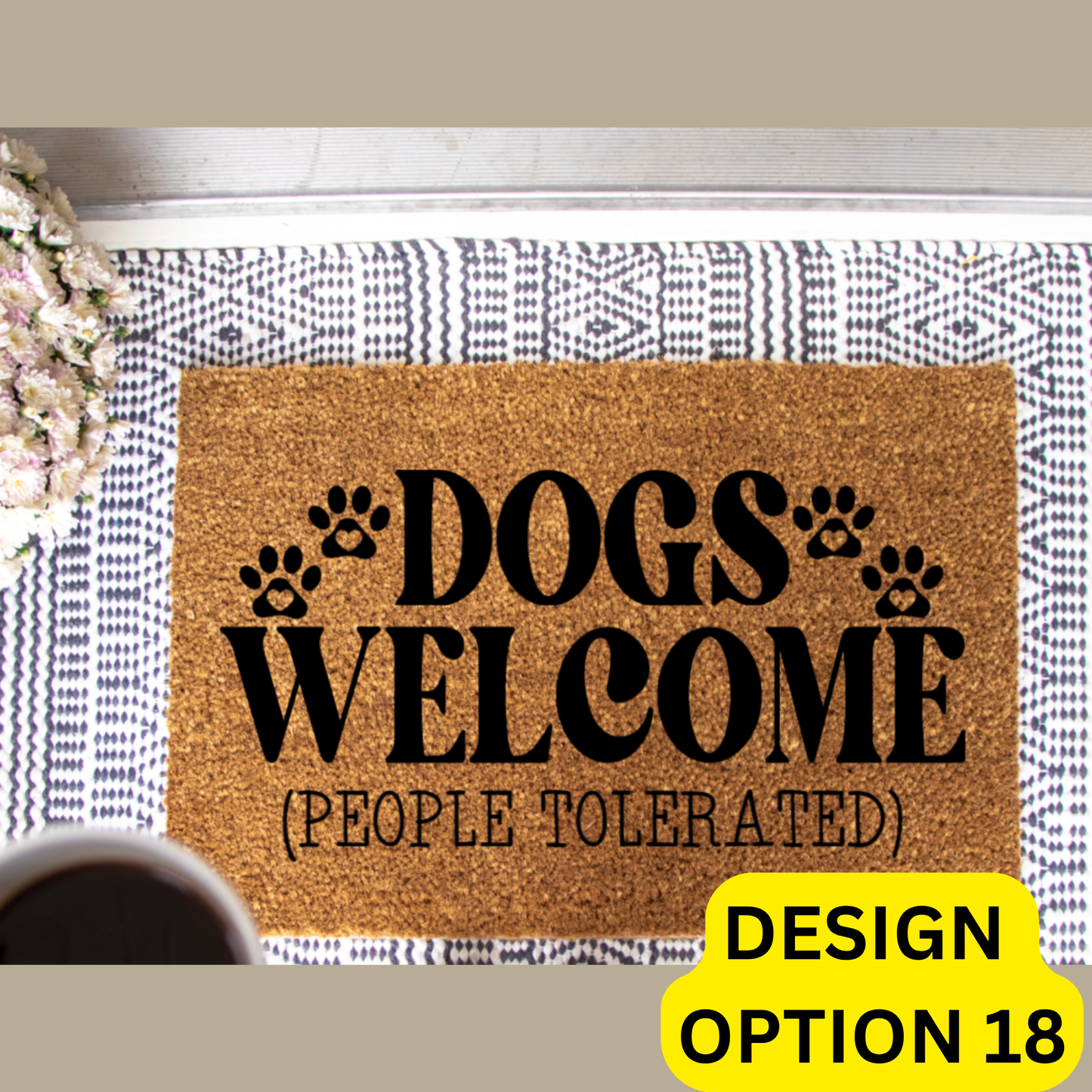 Sue | Doormat Painting