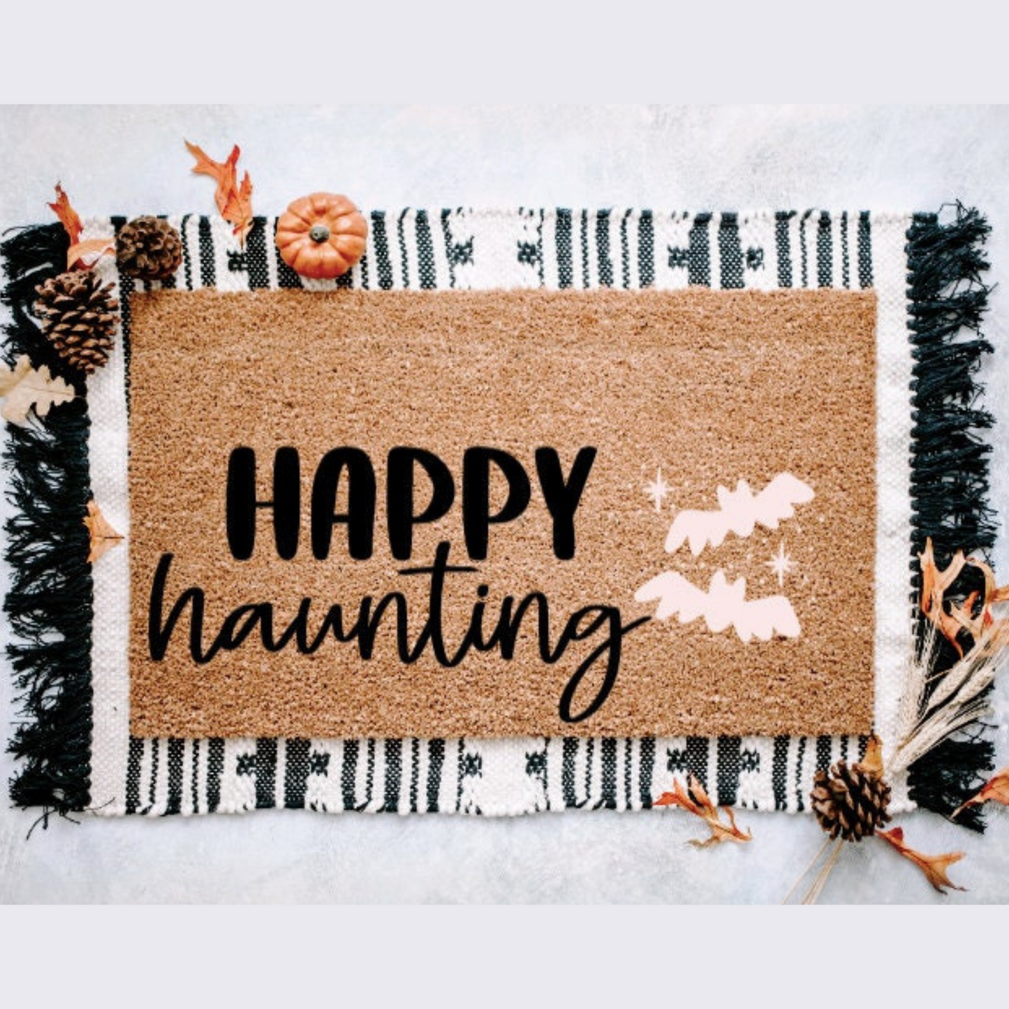 Happy Haunting Doormat