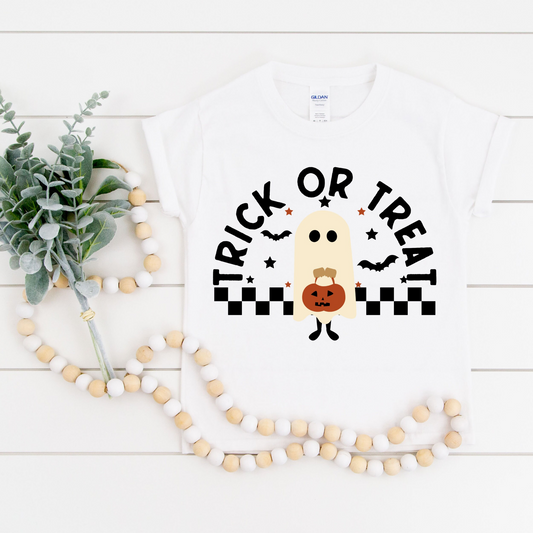 Trick or Treat Ghost Kids Top