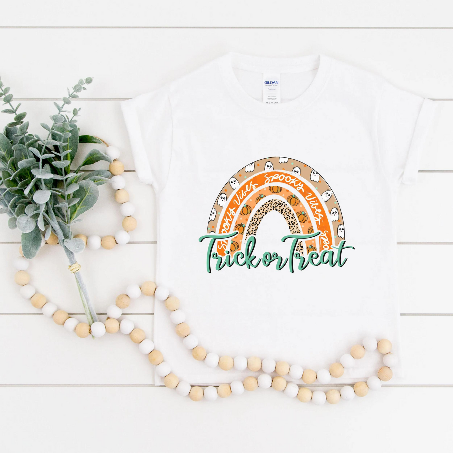 Halloween Rainbow Kids Top