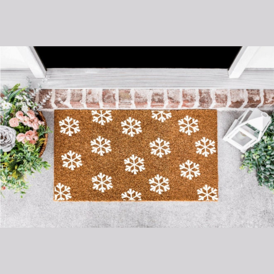 Snowflakes Doormat