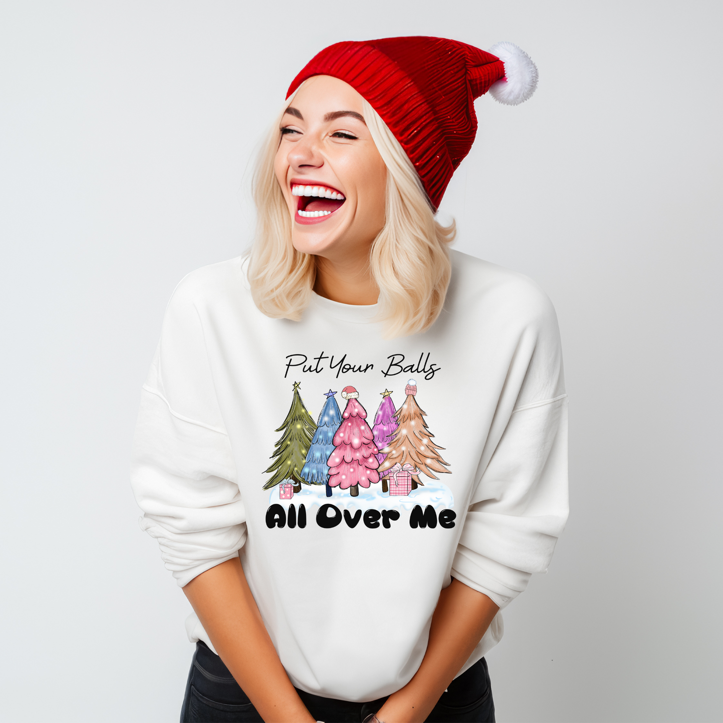 All Over Me Funny Tee