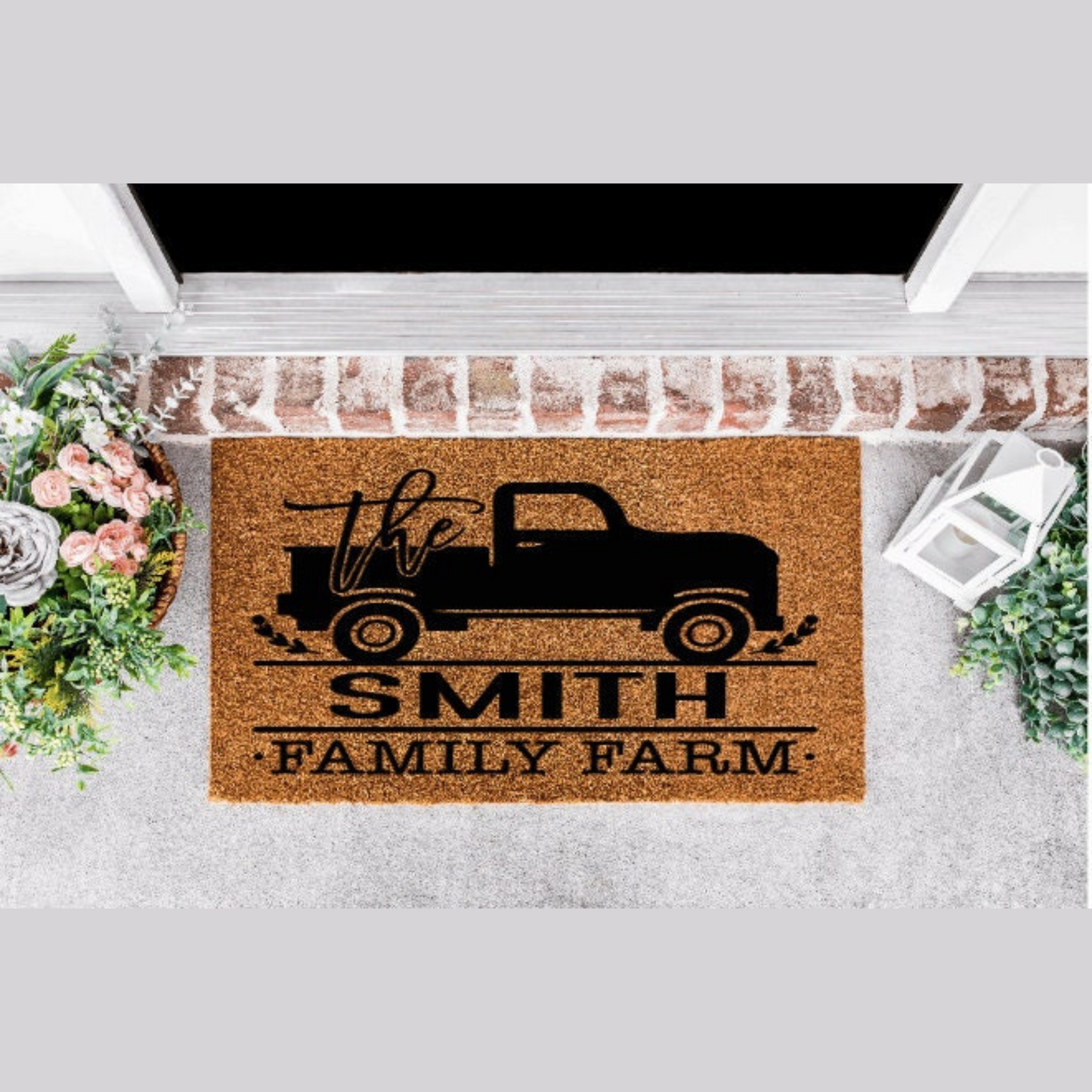 Farm Truck Doormat