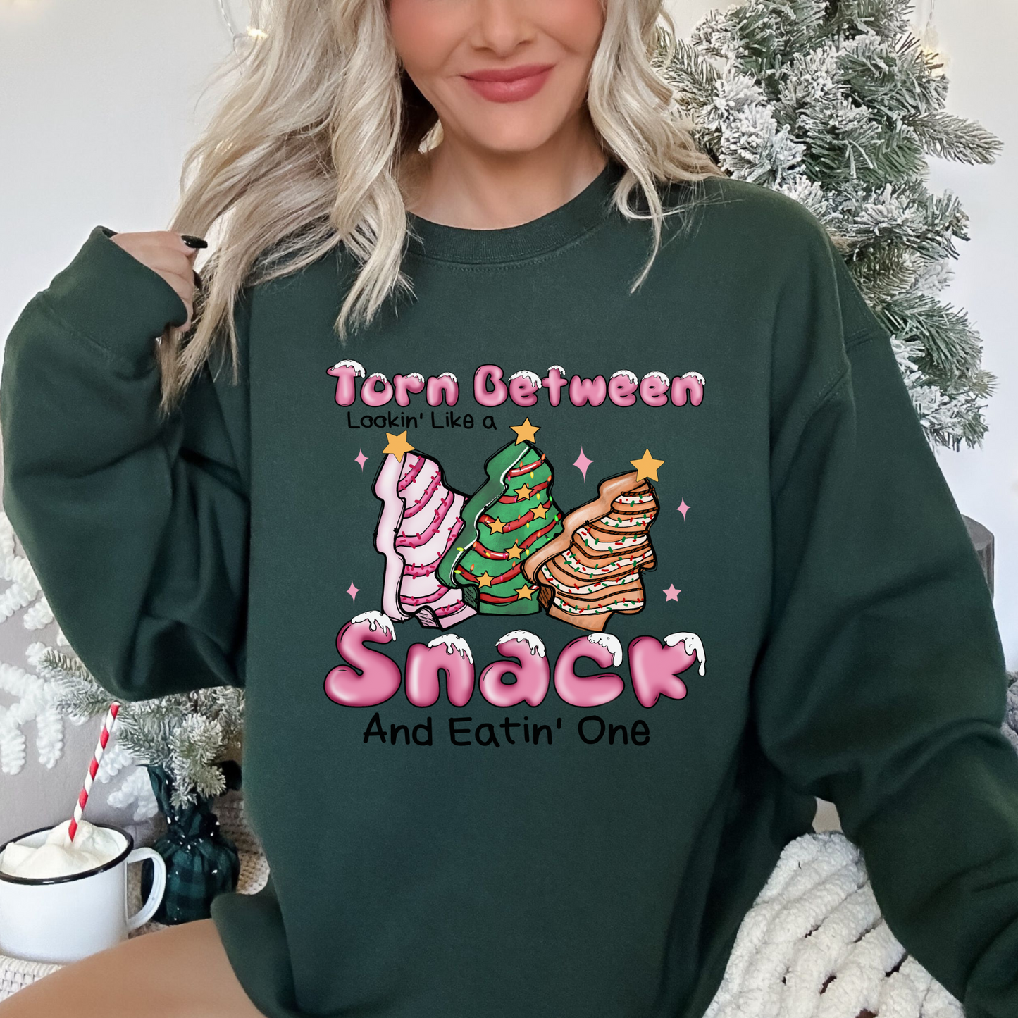 Torn Between Snacks Funny Tee