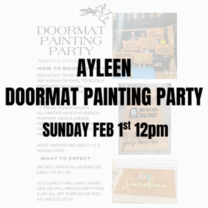 Ayleen | Doormat Painting