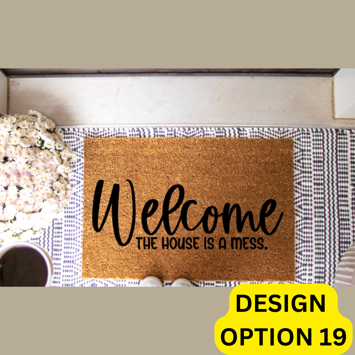 Sue | Doormat Painting