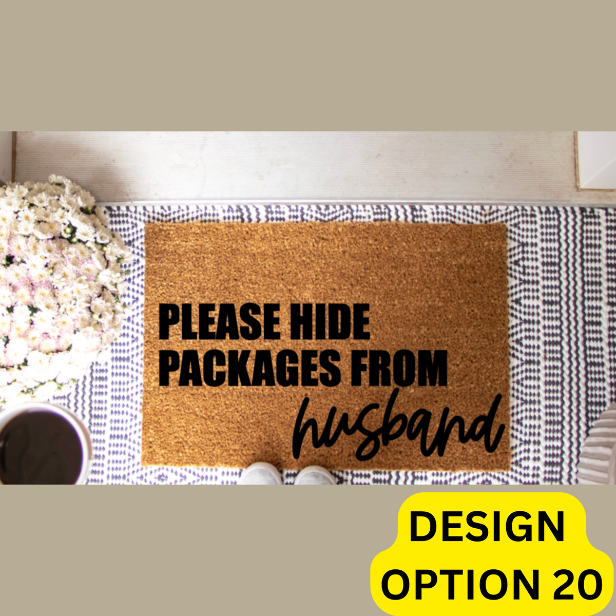 Sue | Doormat Painting