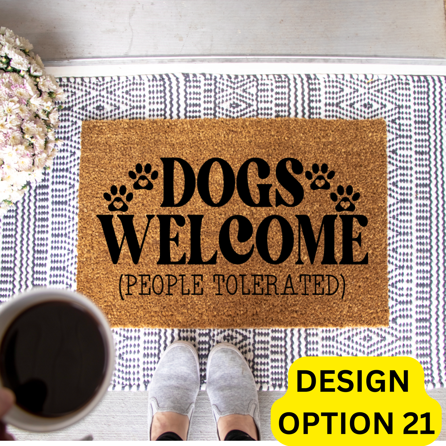Ashley | Doormat Painting