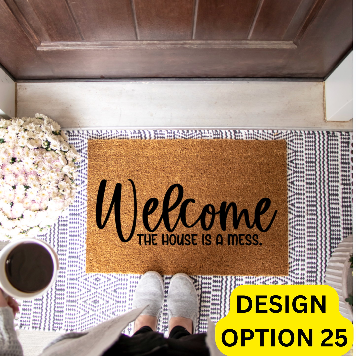 Ashley | Doormat Painting