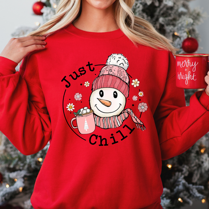 Just Chill Snowman Top