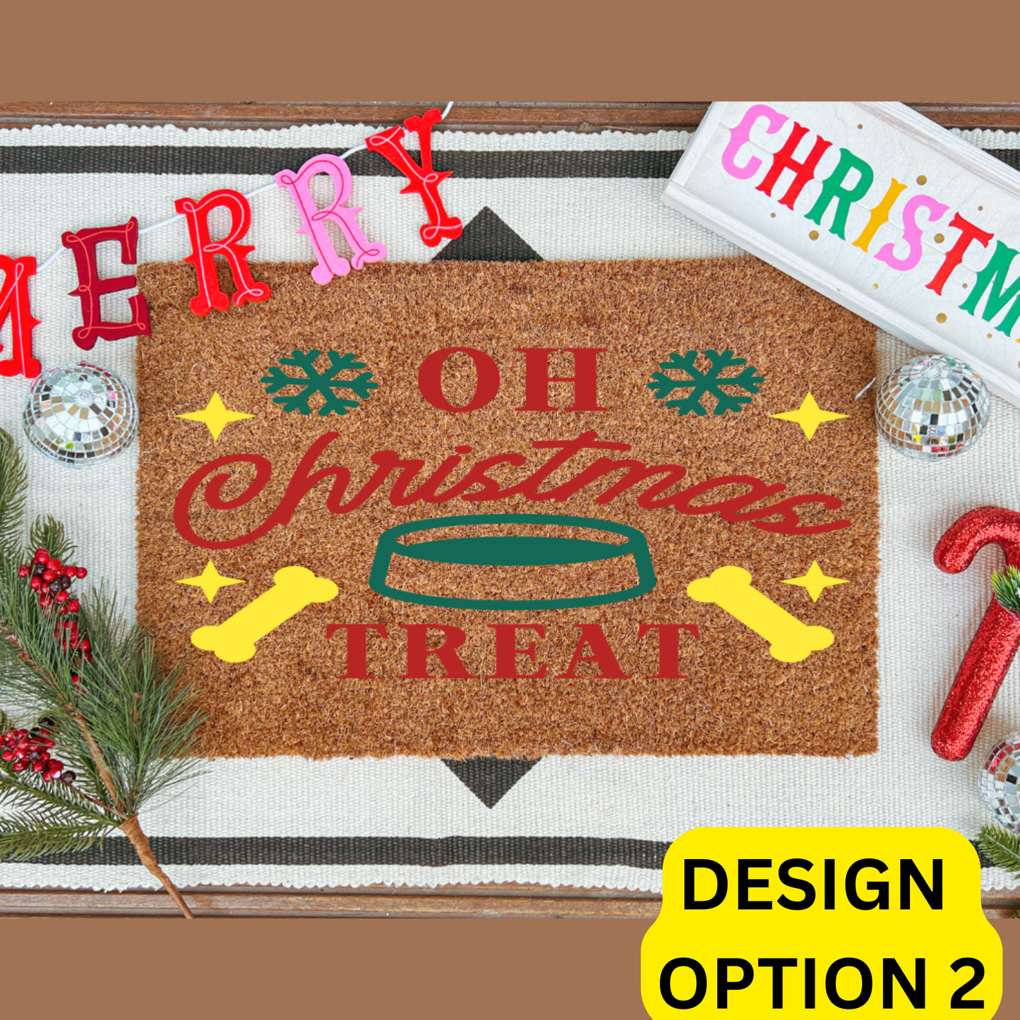 Spoiled Bitch Dog Boutique Doormat Painting