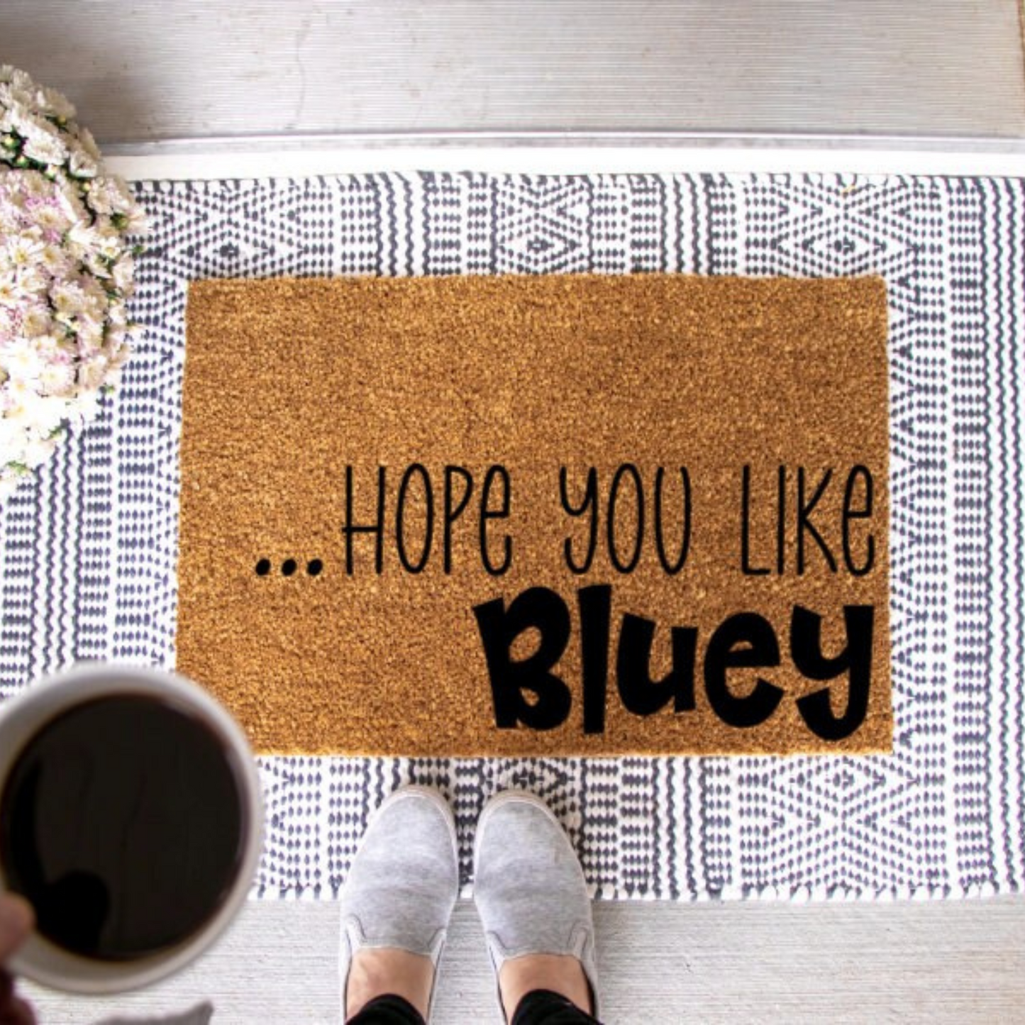 Hope You Like Bluey Doormat