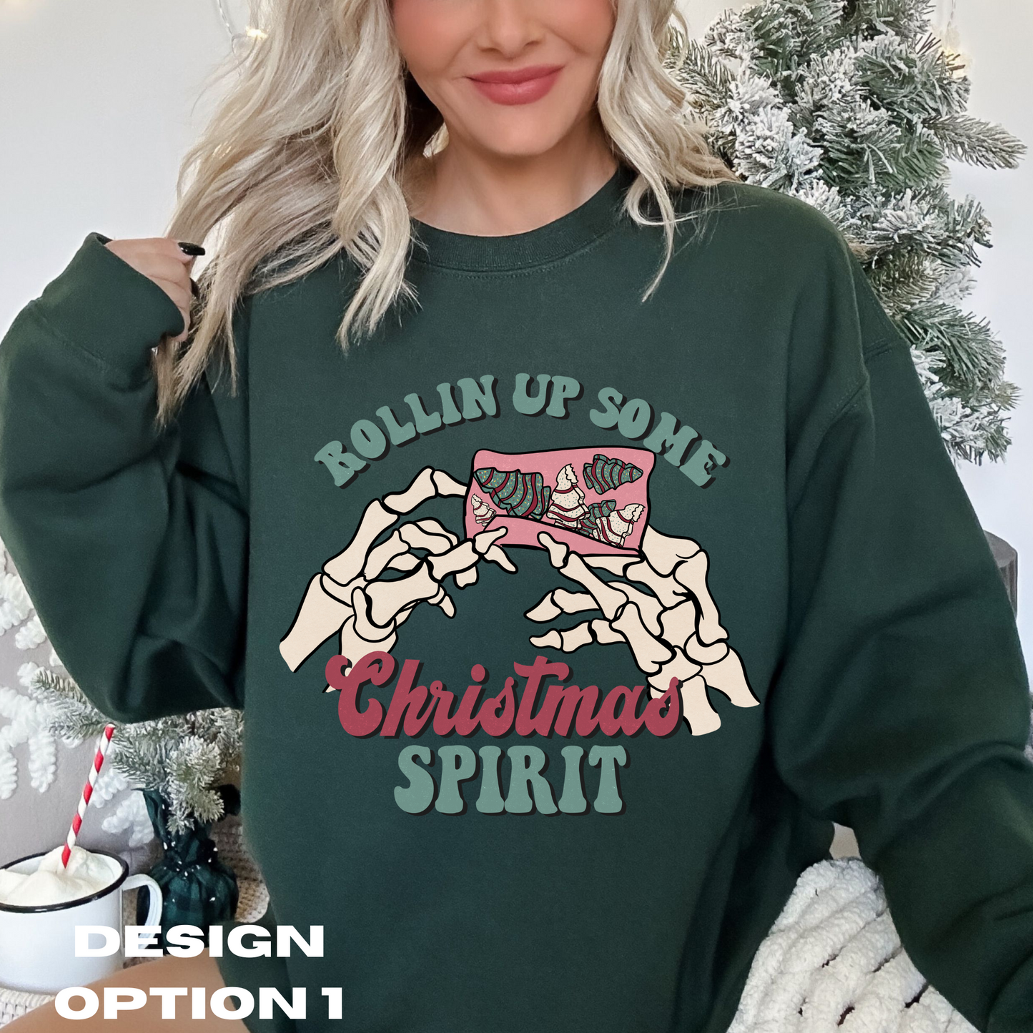 Christmas Skeletons Top