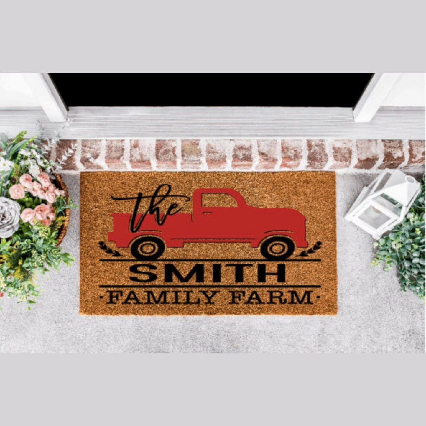 Farm Truck Doormat