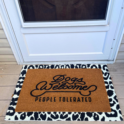 Leopard Layering Rug