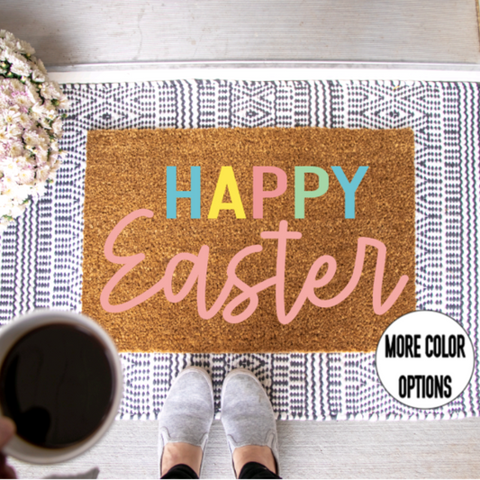 Happy Easter Doormat