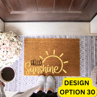 Marie | Doormat Painting
