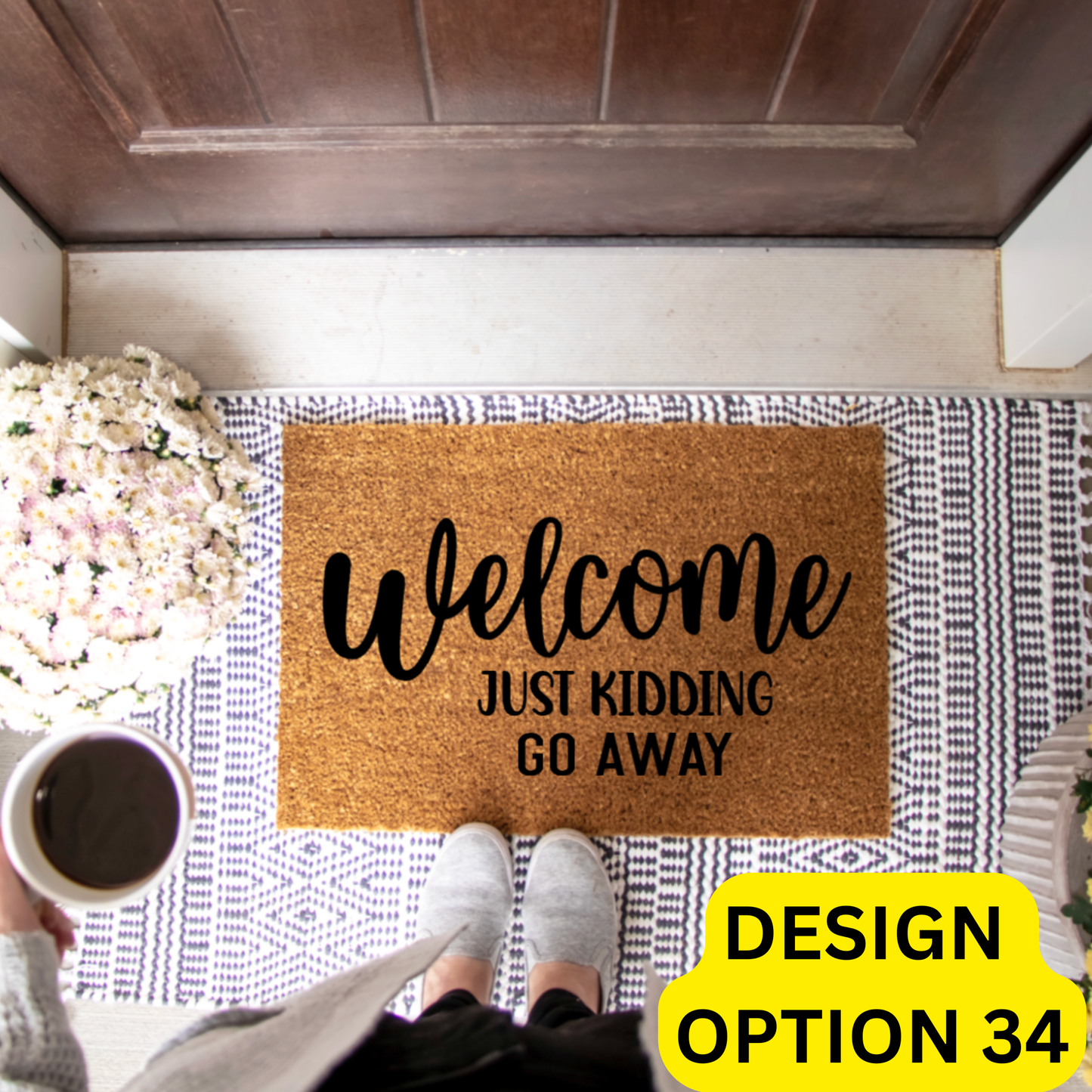Ashley | Doormat Painting
