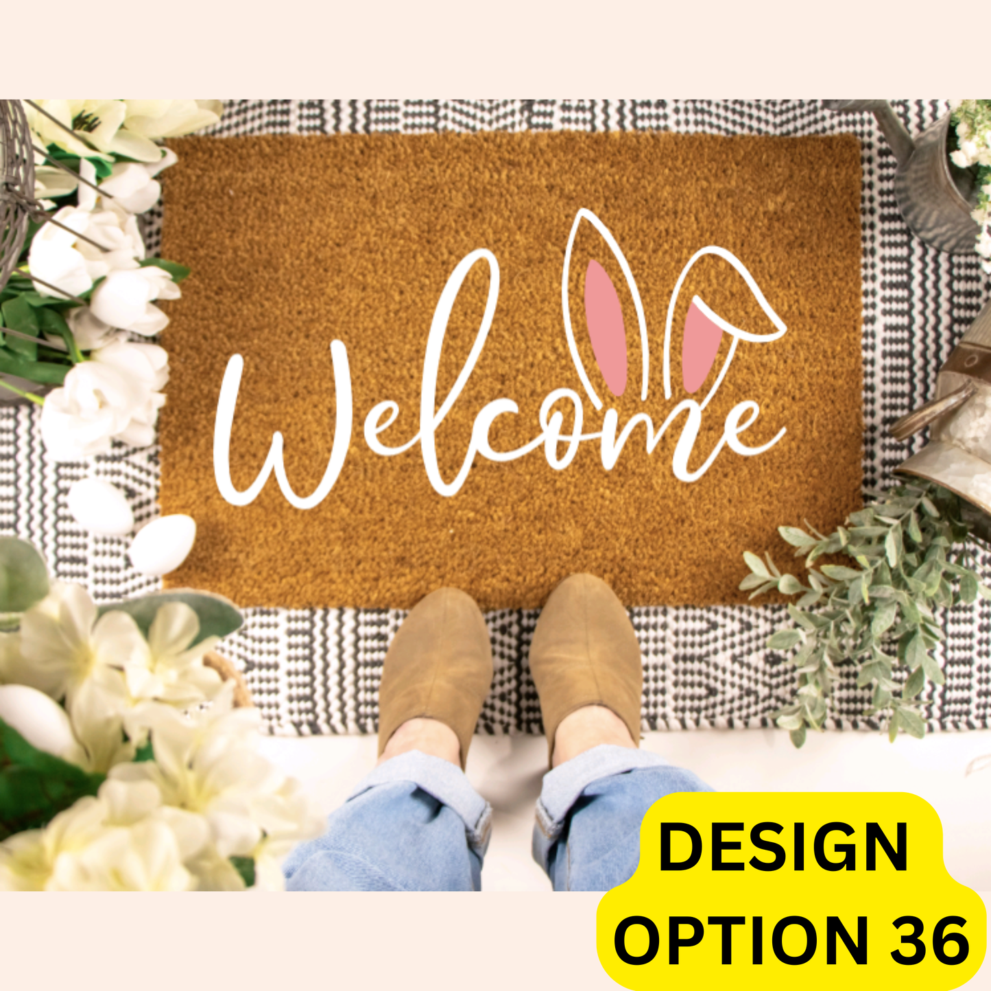 Jessica | Doormat Painting