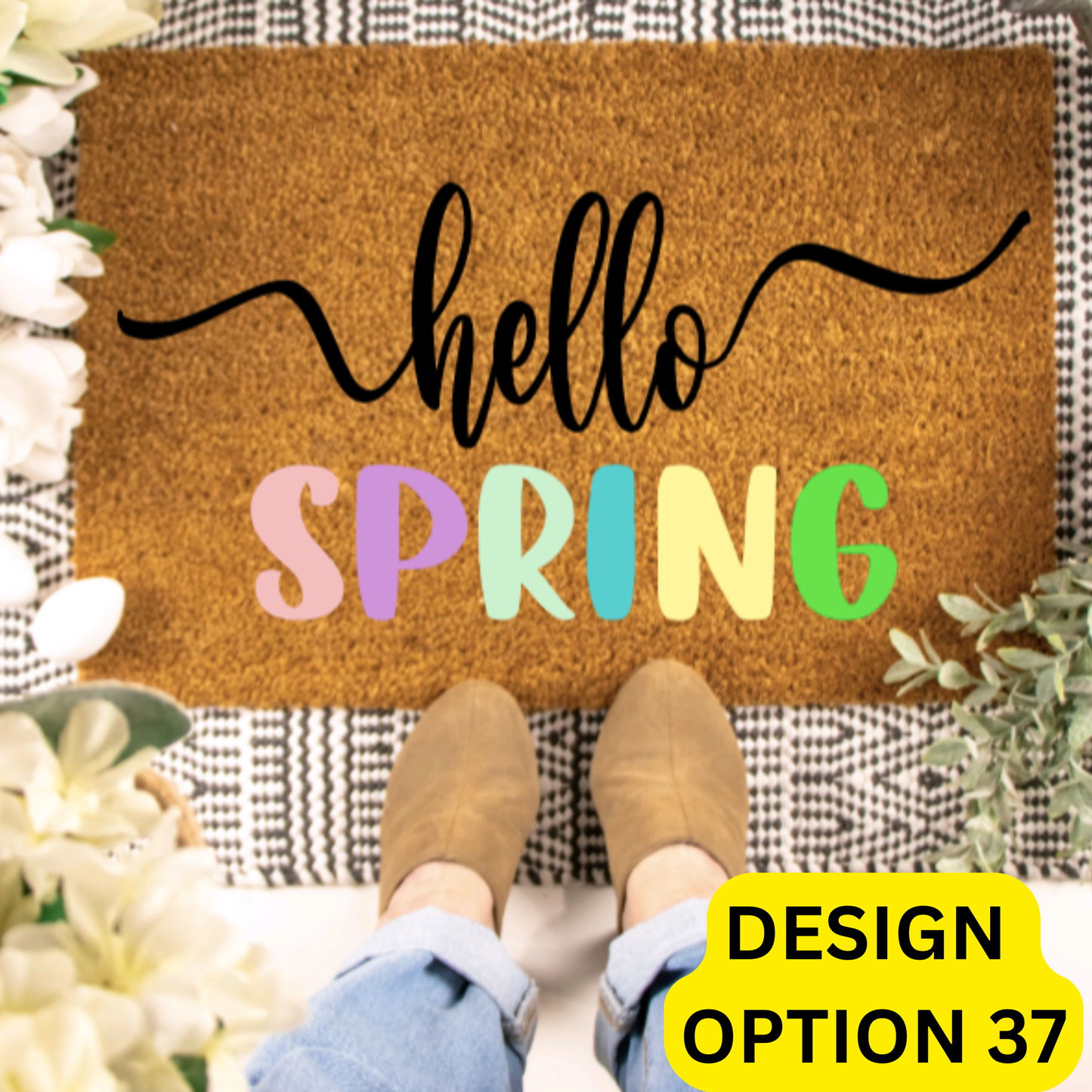 Ashley | Doormat Painting