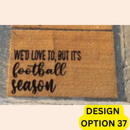Marie | Doormat Painting