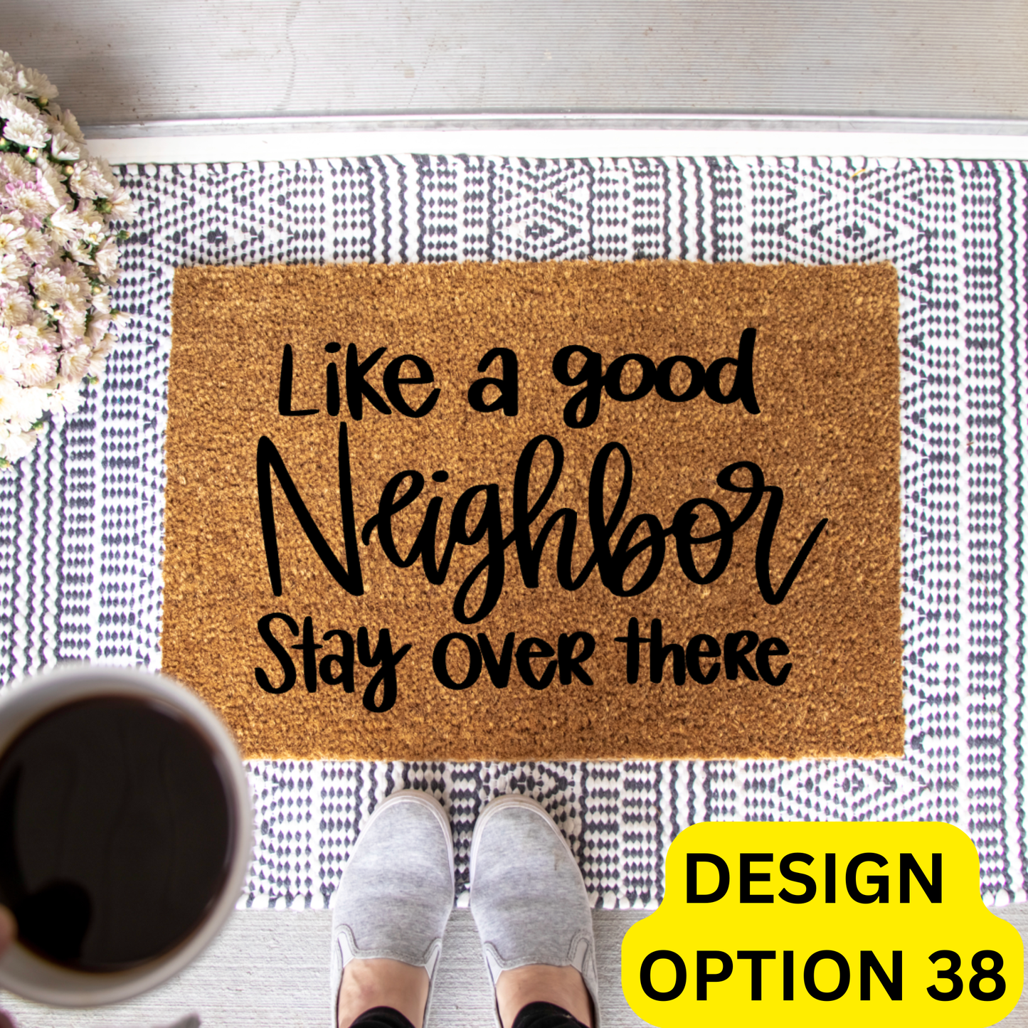 Ashley | Doormat Painting