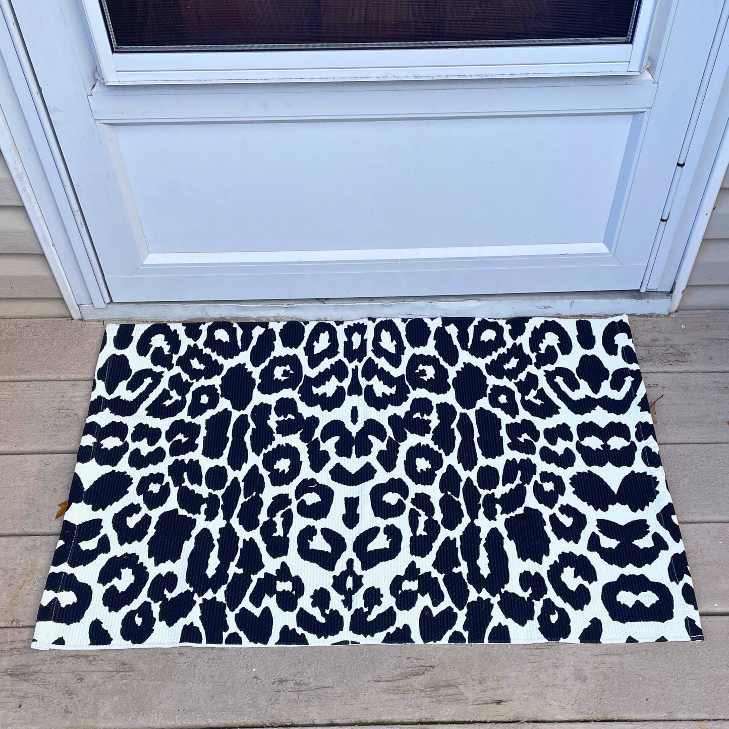 Leopard Layering Rug