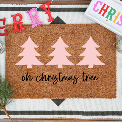 Oh Christmas Tree Doormat