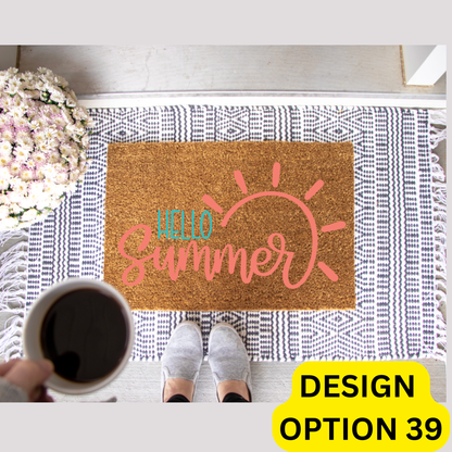 Marie | Doormat Painting