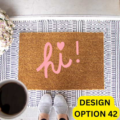 Ashley | Doormat Painting