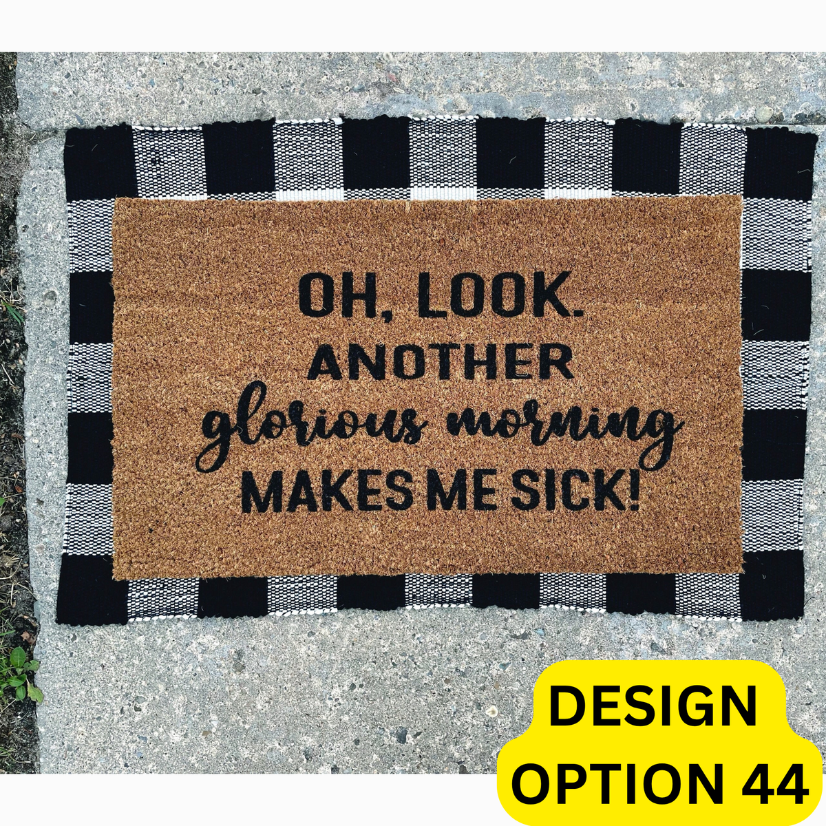 Sue | Doormat Painting