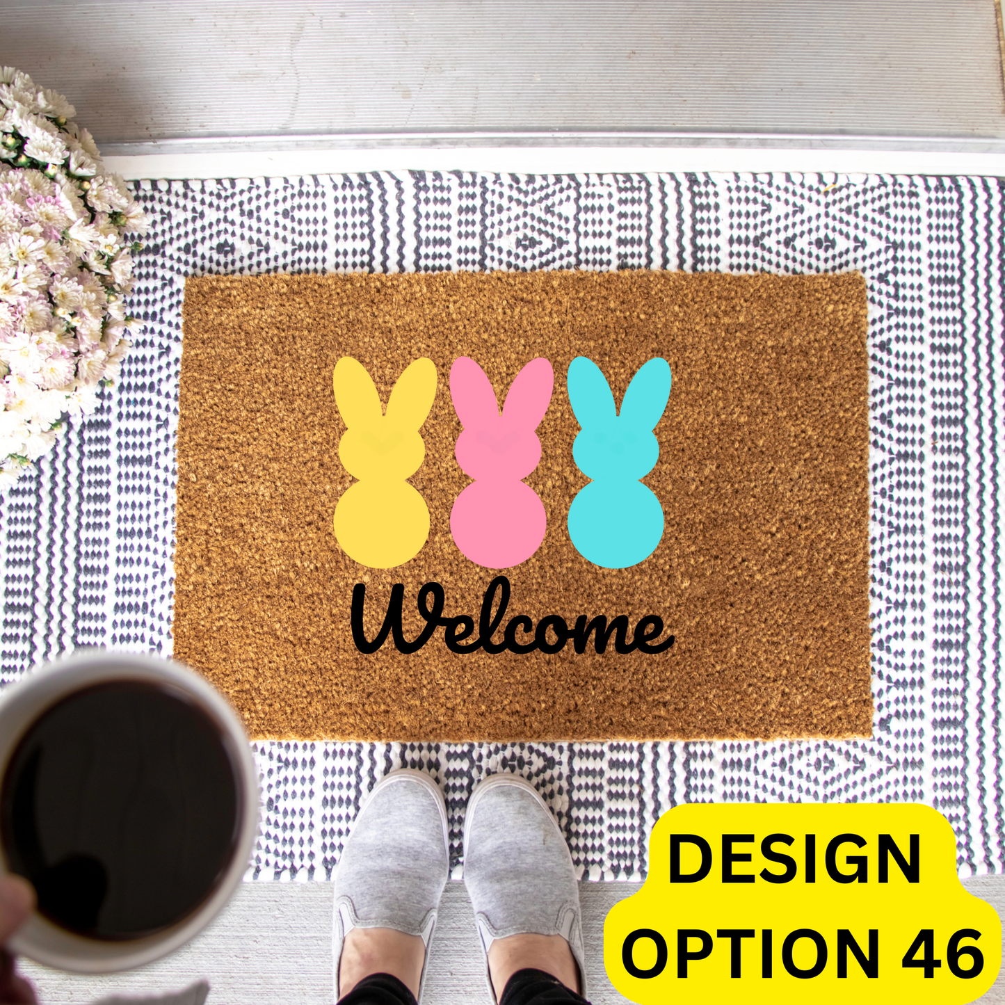 Ashley | Doormat Painting