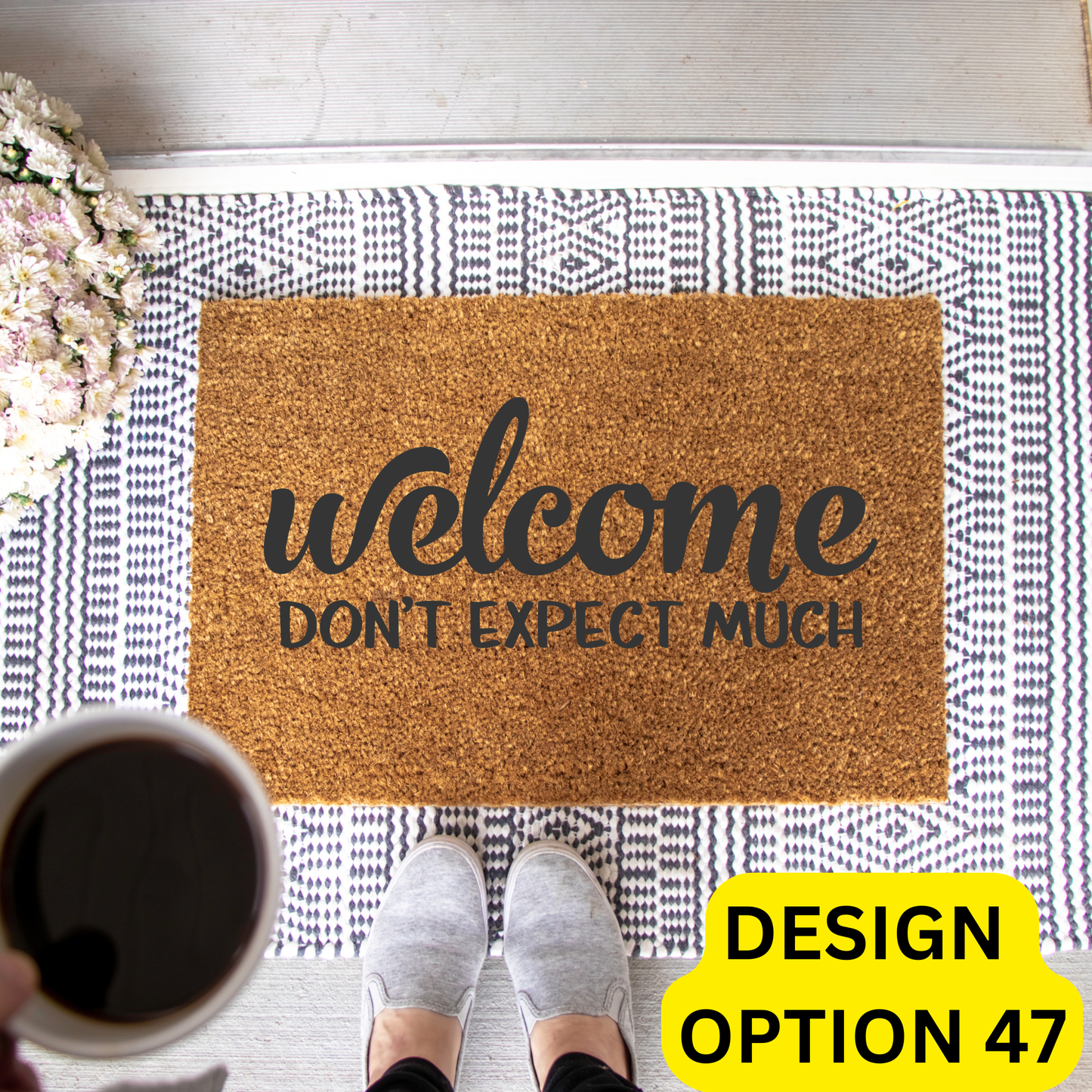 Ashley | Doormat Painting