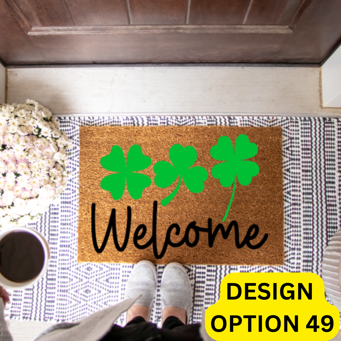 Keri | Doormat Painting