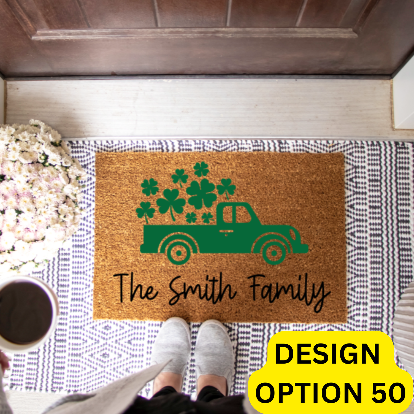 Keri | Doormat Painting