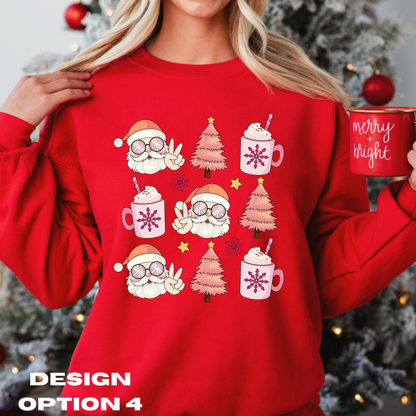 Retro Christmas Top