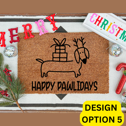 Spoiled Bitch Dog Boutique Doormat Painting