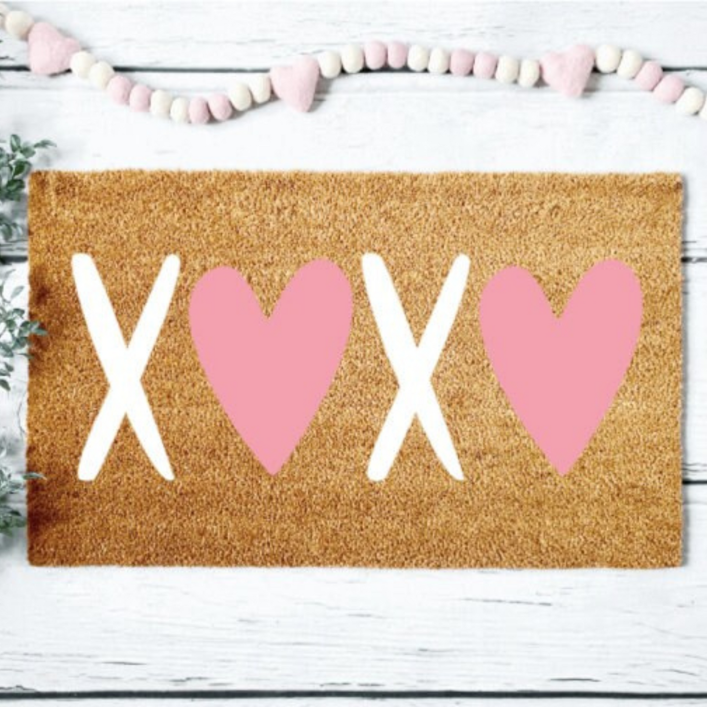 XOXO Heart Doormat