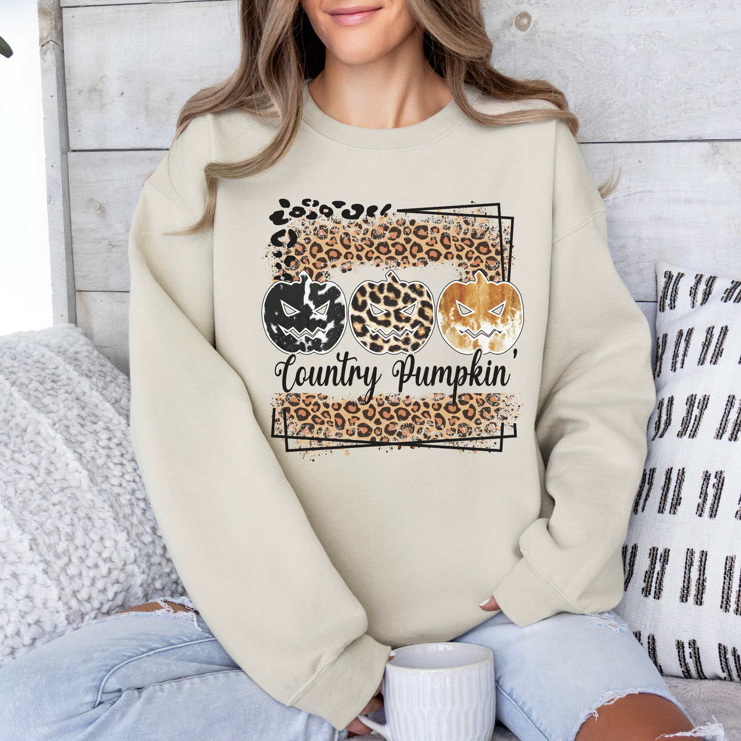 Country Pumpkin Top