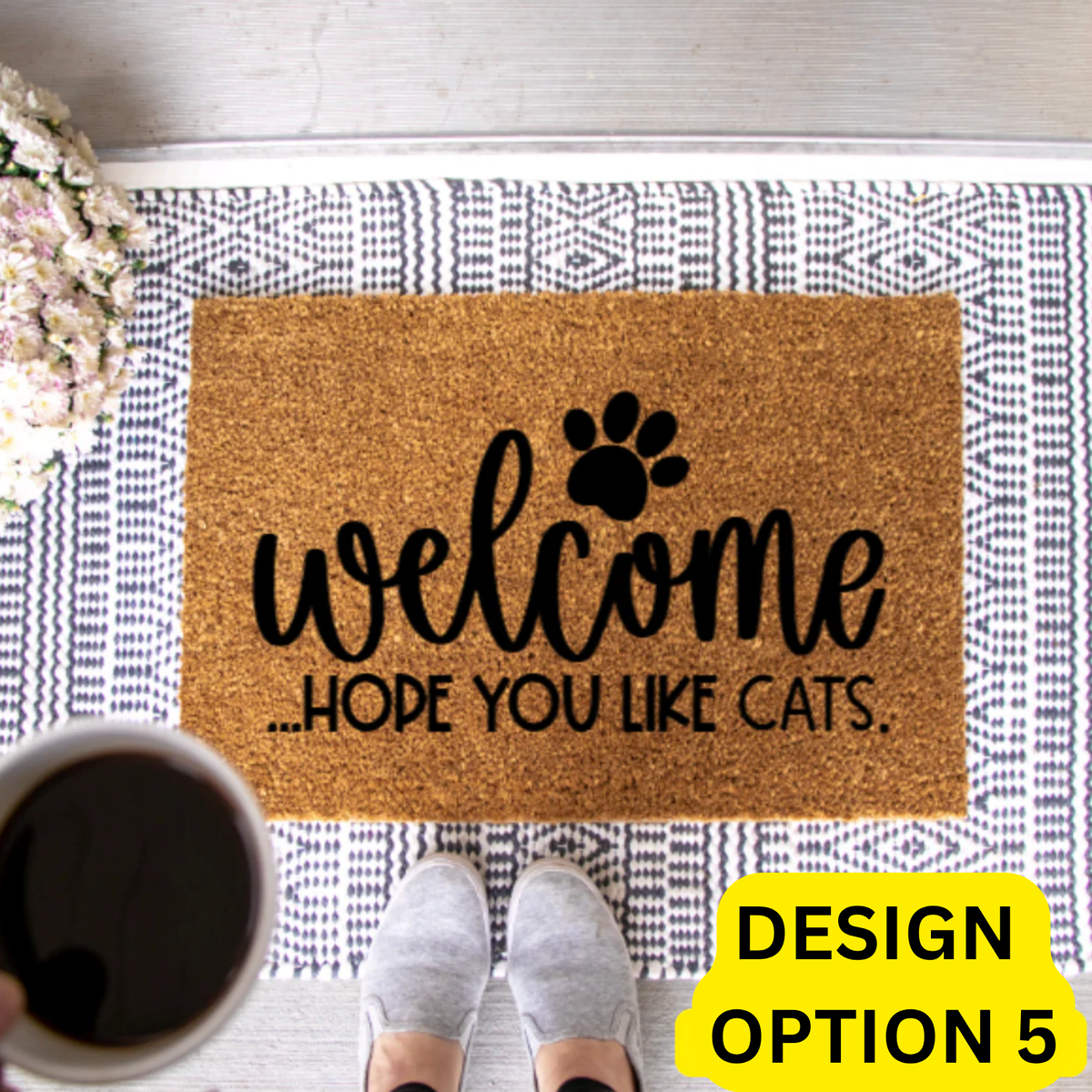 Sue | Doormat Painting